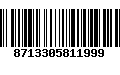 Código de Barras 8713305811999