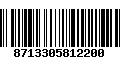 Código de Barras 8713305812200