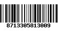 Código de Barras 8713305813009