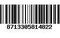 Código de Barras 8713305814822