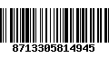 Código de Barras 8713305814945