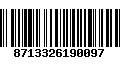 Código de Barras 8713326190097