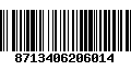 Código de Barras 8713406206014