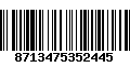 Código de Barras 8713475352445