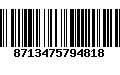 Código de Barras 8713475794818