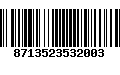 Código de Barras 8713523532003