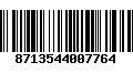 Código de Barras 8713544007764