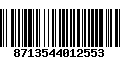 Código de Barras 8713544012553