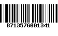 Código de Barras 8713576001341