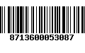 Código de Barras 8713600053087