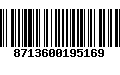 Código de Barras 8713600195169