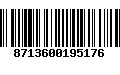 Código de Barras 8713600195176