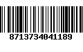 Código de Barras 8713734041189