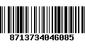 Código de Barras 8713734046085