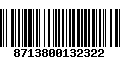 Código de Barras 8713800132322