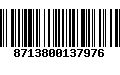 Código de Barras 8713800137976