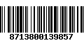 Código de Barras 8713800139857