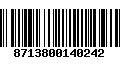 Código de Barras 8713800140242