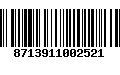 Código de Barras 8713911002521