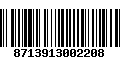 Código de Barras 8713913002208