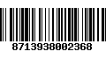 Código de Barras 8713938002368