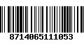 Código de Barras 8714065111053