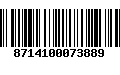 Código de Barras 8714100073889