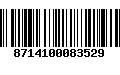 Código de Barras 8714100083529