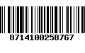 Código de Barras 8714100258767