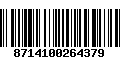 Código de Barras 8714100264379