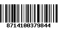 Código de Barras 8714100379844