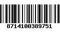 Código de Barras 8714100389751