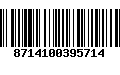 Código de Barras 8714100395714