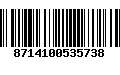 Código de Barras 8714100535738