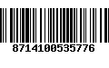 Código de Barras 8714100535776