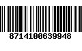 Código de Barras 8714100639948