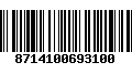 Código de Barras 8714100693100