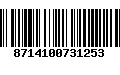 Código de Barras 8714100731253