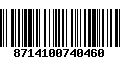 Código de Barras 8714100740460