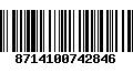 Código de Barras 8714100742846