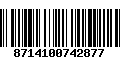 Código de Barras 8714100742877