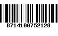 Código de Barras 8714100752128