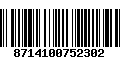 Código de Barras 8714100752302