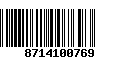 Código de Barras 8714100769