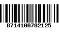 Código de Barras 8714100782125