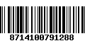 Código de Barras 8714100791288