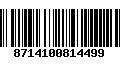 Código de Barras 8714100814499