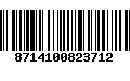 Código de Barras 8714100823712