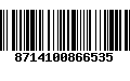 Código de Barras 8714100866535