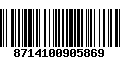 Código de Barras 8714100905869